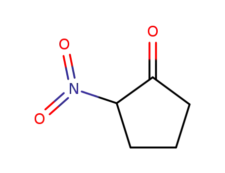 Molecular Structure of 22498-31-3 (Cyclopentanone, 2-nitro-)
