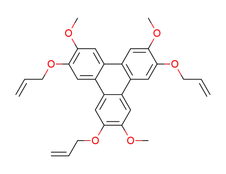 2,6,11-Tris-allyloxy-3,7,10-trimethoxy-triphenylene
