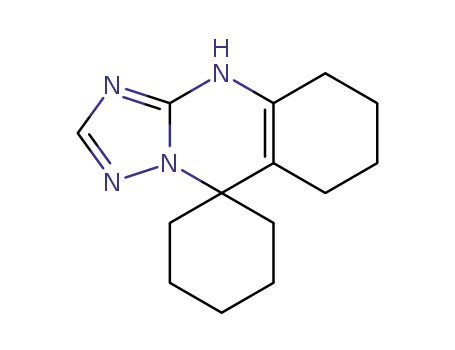 5',6',7',8'-tetrahydro-4'H-spiro[cyclohexane-1,9'-[1,2,4]-triazolo[5,1-b]quinazoline]