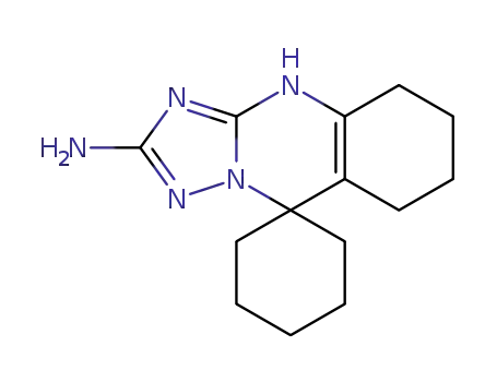 2'-amino-5',6',7',8'-tetrahydro-4'H-spiro[cyclohexane-1,9'-[1,2,4]triazolo[5,1-b]quinazoline]