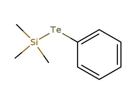 Molecular Structure of 73296-31-8 (Silane, trimethyl(phenyltelluro)-)