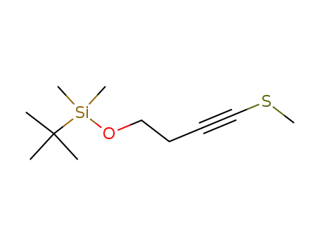 tert-Butyl-dimethyl-(4-methylsulfanyl-but-3-ynyloxy)-silane