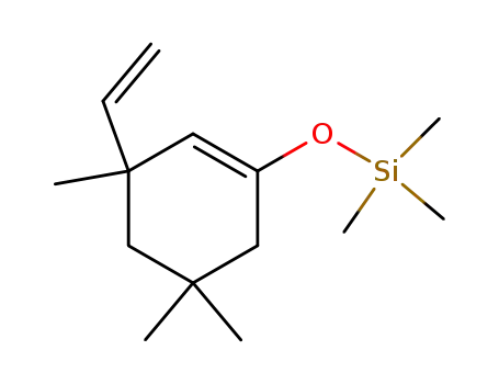 trimethyl-(3,5,5-trimethyl-3-vinylcyclohex-1-enyloxy)silane