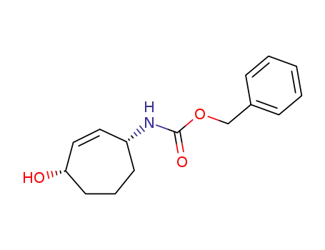 cis-4-[(benzyloxycarbonyl)amino]cyclohept-2-enol