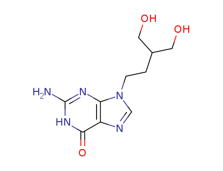 2-Amino-9-[4-hydroxy-3-(hydroxymethyl)butyl]-3,9-dihydropurin-6-one