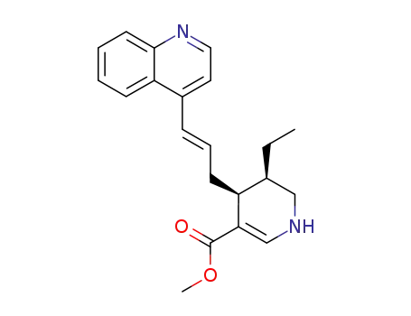 (4S,5R)-5-Ethyl-4-((E)-3-quinolin-4-yl-allyl)-1,4,5,6-tetrahydro-pyridine-3-carboxylic acid methyl ester