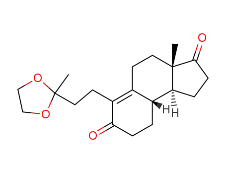 (+)-3,3-ethylenedioxy-4,5-seco-19-norandrost-9-en-5,17-dione