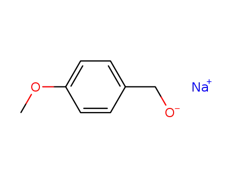 Molecular Structure of 53942-86-2 (Benzenemethanol, 4-methoxy-, sodium salt)