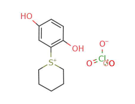 2,5-dihydroxyphenylthianium perchlorate