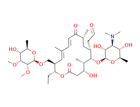 Tylosin,4A-O-de(2,6-dideoxy-3-C-methyl-a-L-ribo-hexopyranosyl)-