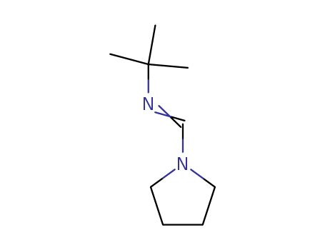 2-PROPANAMINE, 2-METHYL-N2-[1-TETRAHYDRO-1H-1-PYRROLYLMETHYLIDENE]
