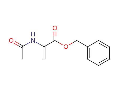 Molecular Structure of 73908-43-7 (2-Propenoic acid, 2-(acetylamino)-, phenylmethyl ester)