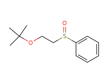 phenyl 2-t-butoxy-ethyl sulphoxide