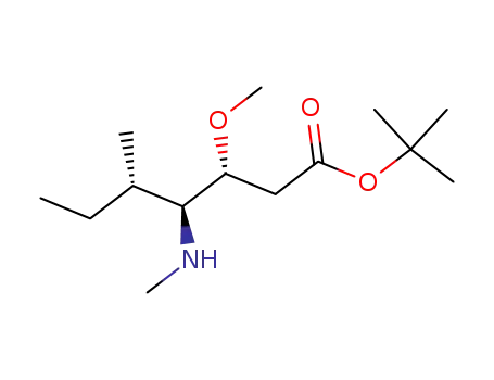 tert-Butyl (3R,4S,5S)-3-methoxy-4-(N-methylamino)-5-methylheptanoate