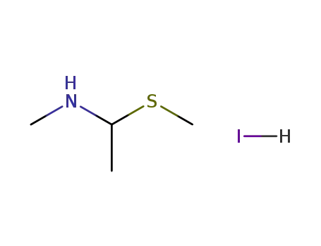 methyl-1-(methylthio)ethylamine hydriodide