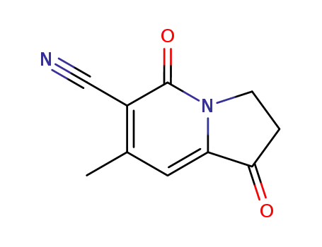 6-cyano-7-methyl-1,5-dioxo-Δ6(8)-tetrahydroindolizine