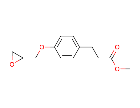 3-(4-(2,3-Epoxypropoxy)phenyl)propionic Acid Methyl Ester