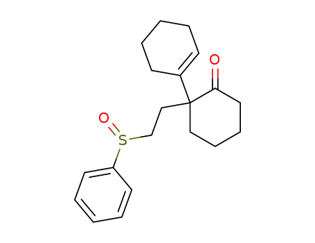 2-cyclohex-1-enyl-2-(2-phenylsulphinylethyl)cyclohexanone