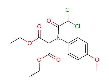 2-[(2,2-Dichloro-acetyl)-(4-methoxy-phenyl)-amino]-malonic acid diethyl ester