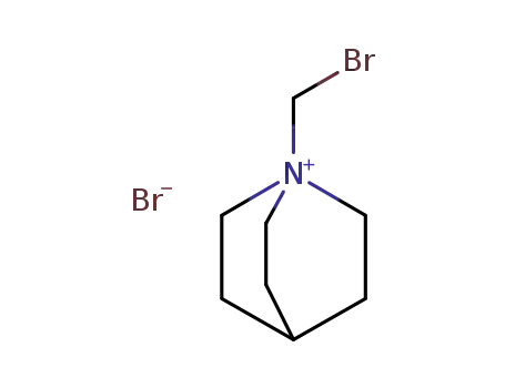 Molecular Structure of 104303-96-0 (1-Azoniabicyclo[2.2.2]octane, 1-(bromomethyl)-, bromide)