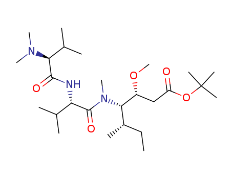 L-Valinamide,N,N-dimethyl-L-valyl-N-[(1S,2R)-4-(1,1-dimethylethoxy)-2-methoxy-1-[(1S)-1-methylpropyl]-4-oxobutyl]-N-methyl-