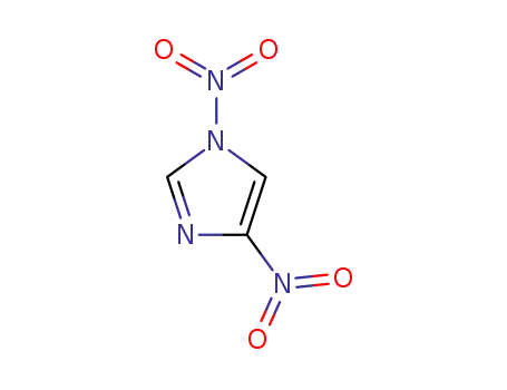 Molecular Structure of 19182-81-1 (1,4-DINITROIMIDAZOLE)