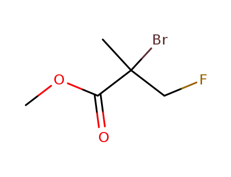 methyl α-bromo-β-fluoroisobutyrate
