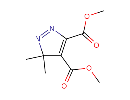 Molecular Structure of 13566-26-2 (dimethyl 3,3-dimethyl-3H-pyrazole-4,5-dicarboxylate)