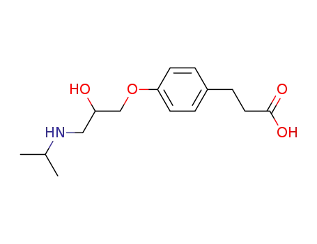 Benzenepropanoic acid,4-[2-hydroxy-3-[(1-methylethyl)amino]propoxy]-