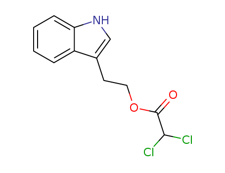 Acetic acid, dichloro-, 2-(1H-indol-3-yl)ethyl ester