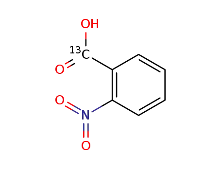 (carboxyl-(13)C)-2-nitrobenzoic acid