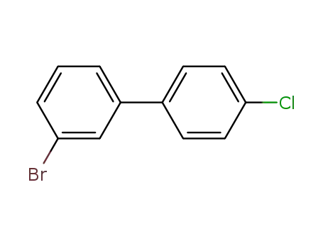 Molecular Structure of 164334-69-4 (3-Bromo-4'-chlorobiphenyl)