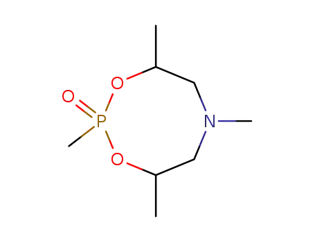 Molecular Structure of 79786-54-2 (4H-1,3,6,2-Dioxazaphosphocine, tetrahydro-2,4,6,8-tetramethyl-,
2-oxide)