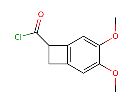 3,4-Dimethoxy-bicyclo[4.2.0]octa-1(6),2,4-triene-7-carbonyl chloride