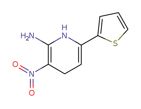 2-Amino-1,4-dihydro-3-nitro-6-(2-thienyl)pyridin