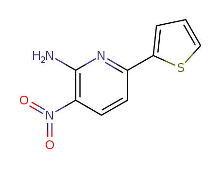 3-nitro-6-(thiophen-2-yl)pyridin-2-amine