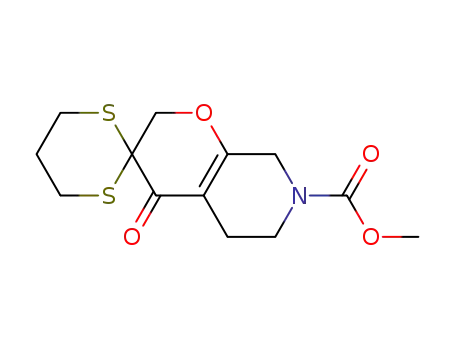 2,3,5,6,7,8-hexahydro-7-methoxycarbonyl-3,3-trimethylendithio-γ-pyrano<6,5->pyridine