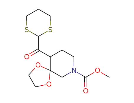 (1,3-dithian-2-yl)-(1-methoxycarbonyl-3,3-ethylenedioxy-4-piperidyl)-ketone
