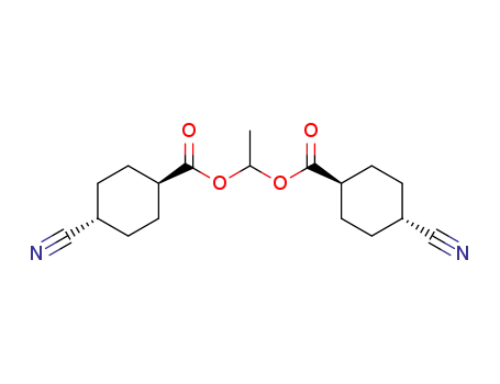 1,1-ethylidene bis(trans-4-cyanocyclohexanecarboxylate)