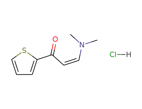 (Z)-3-Dimethylamino-1-thiophen-2-yl-propenone; hydrochloride