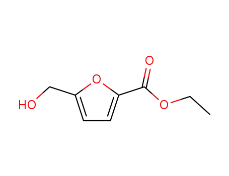 Molecular Structure of 76448-73-2 (5-HYDROXYMETHYL-FURAN-2-CARBOXYLIC ACID ETHYL ESTER)
