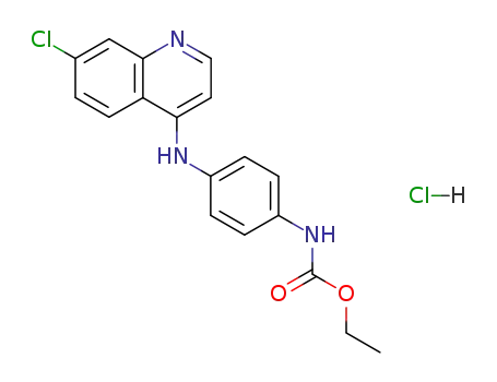 [4-(7-Chloro-quinolin-4-ylamino)-phenyl]-carbamic acid ethyl ester; hydrochloride