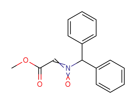 methyl [(diphenylmethyl)imino] acetate N-oxide