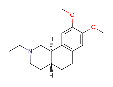trans-N-ethyl-8,9-dimethoxy-1,2,3,4,4a,5,6,10b-octahydrobenzisoquinoline