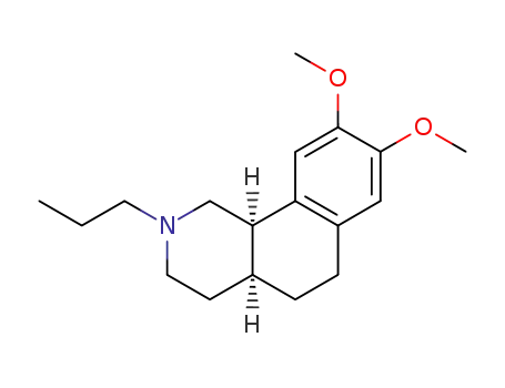 cis-N-n-propyl-8,9-dimethoxy-1,2,3,4,4a,5,6,10b-octahydrobenzisoquinoline