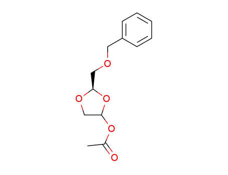 (2R)-2-benzyloxymethyl-4-acetoxy-1,3-dioxolane