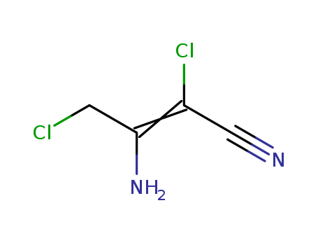 2-Butenenitrile,  3-amino-2,4-dichloro-