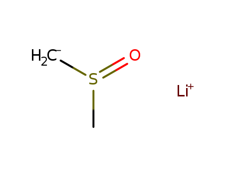 Molecular Structure of 10543-35-8 (Methane, sulfinylbis-, ion(1-), lithium)