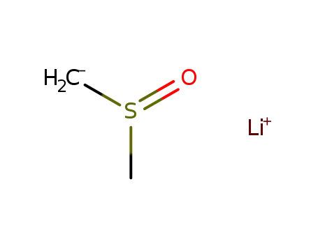 Molecular Structure of 10543-35-8 (Methane, sulfinylbis-, ion(1-), lithium)