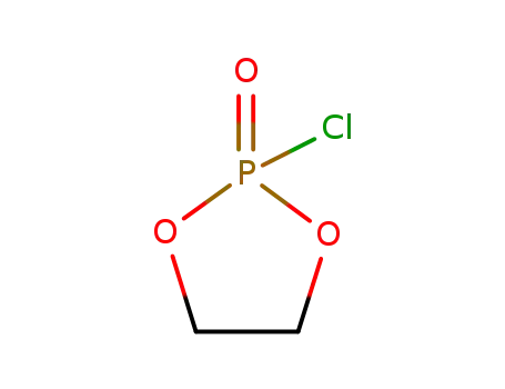Molecular Structure of 6609-64-9 (2-Chloro-1,3,2-dioxaphospholane-2-oxide)